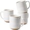 Coffee Mugs 12 oz, Ceramic Mug Set, Housewarming Wedding Present